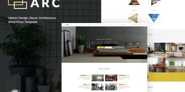 ARC Interior Design, Decor, Architecture WordPre 1.4.2 GPL Theme