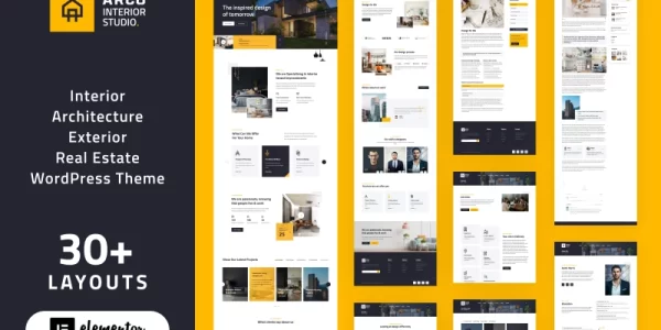 ARCO Interior Architecture Studio WordPress Elementor Theme WordPress Theme 1.0.0 GPL Theme