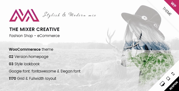 ARW Mixer Creative Shop WordPress Theme 1.0 GPL Theme
