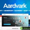 Aardvark Community, Membership, BuddyPress Theme 4.53 GPL Theme