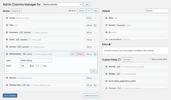 Admin and Site Enhancements (ASE) 7.3.0 GPL Plugins