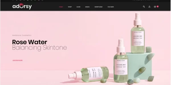 Adorsy Fashion Accessories WooCommerce Theme 1.0 GPL Theme