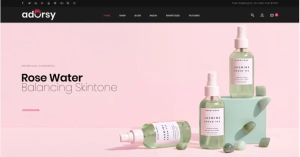 Adorsy Fashion Accessories WooCommerce Theme 1.0 GPL Theme