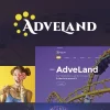 Adveland Amusement Park Responsive WordPress Theme 1.0.0 GPL Theme
