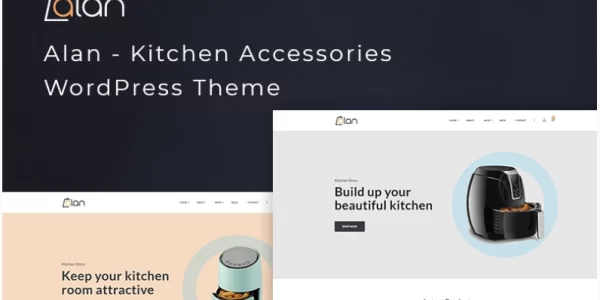Alan – Kitchen Accessories WooCommerce Theme 1.0.0 GPL Theme