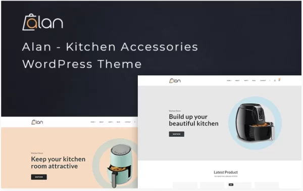 Alan – Kitchen Accessories WooCommerce Theme 1.0.0 GPL Theme