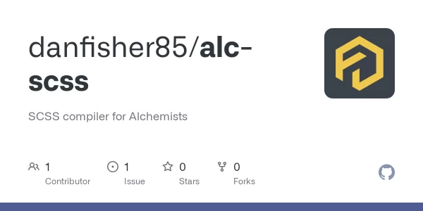 Alchemists SCSS Compiler 4.4.1 GPL Plugins