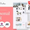 AliceBurton Personal Blog WordPress Elementor Theme WordPress Theme 1.0.1 GPL Theme