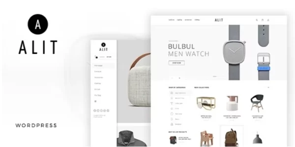 Alit Minimalist Responsive Woocommerce WordPress Theme 1.19 GPL Theme