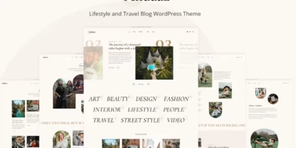 Andaaz Lifestyle and Travel Blog WordPress Theme 1.0.1 GPL Theme