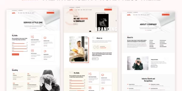 Anih Creative Agency WordPress Theme 1.0 GPL Theme