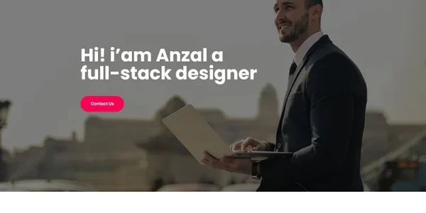 Anzal Personal Portfolio WordPress Theme 1.0.0 GPL Theme