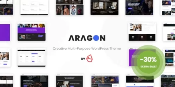 Aragon Creative Multi-Purpose WordPress Theme 3.0 GPL Theme
