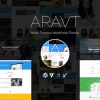 Aravt Creative MultiPurpose WordPress Theme 1.4 GPL Theme
