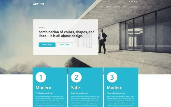 Architectural Finish WordPress Theme 1.1.0 GPL Theme
