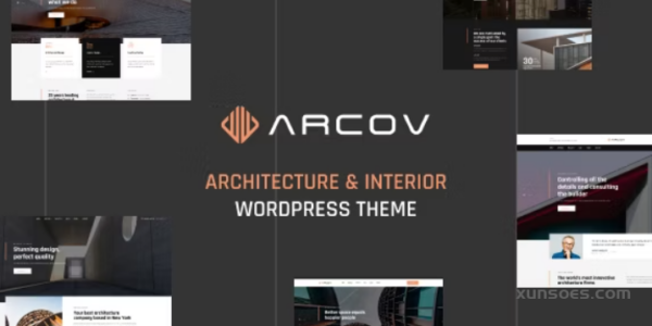 Arcov Architecture Interior WordPress Theme 1.0.0 GPL Theme
