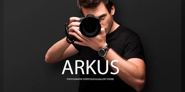 Arkus Photography Portfolio Gallery WordPress Theme 1.1 GPL Theme