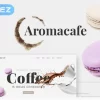 Aromacafe Coffee Shop WordPress Elementor Theme 1.0.0 GPL Theme