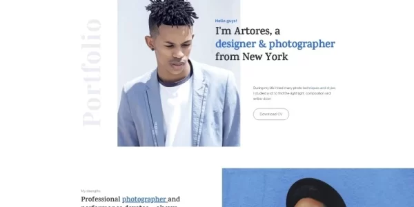 Artores Personal WordPress Elementor Theme WordPress Theme 1.0.0 GPL Theme