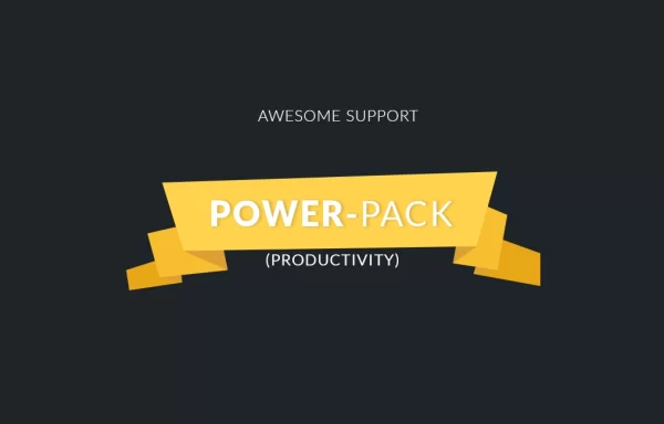 Awesome support Productivity 4.8.0 GPL Plugins