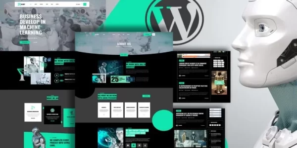Azary Robot And AI WordPress Theme 1.0.0 GPL Theme