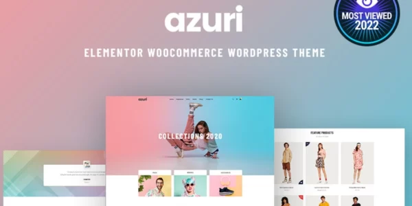 Azuri WooCommerce WordPress Theme 1.0 GPL Theme