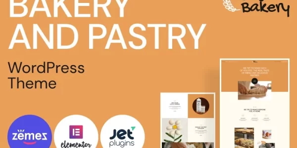 Bakery and Pastry Ileas Bakery WordPress Theme 1.0.1 GPL Theme