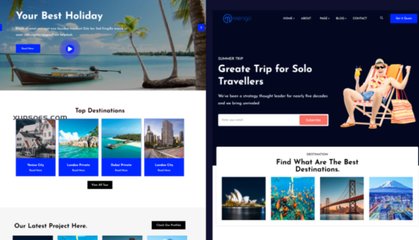 Bamon -­ Travel/Tour Booking Responsive WordPress Theme 1.0.0 GPL Theme
