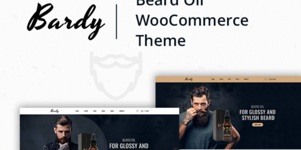 Bardy – Beard Oil WooCommerce Theme 1.1.0 GPL Theme