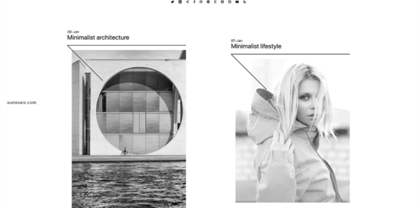 Barebone Brutalist Theme WordPress 20.13.1 GPL Theme