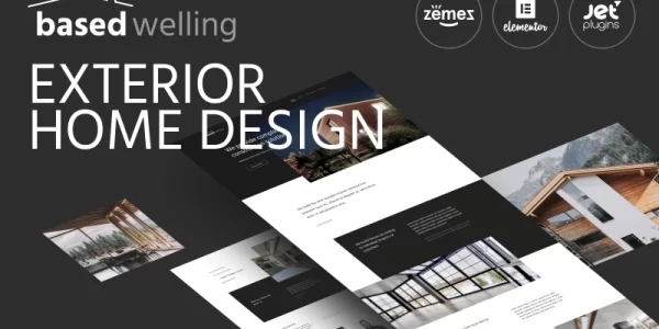 BasedWelling Exterior Home design website for everyone WordPress Theme 1.0.0 GPL Theme