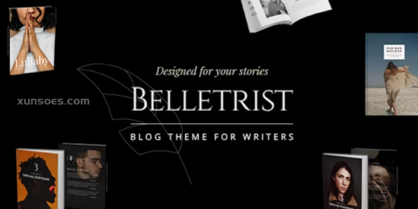 Belletrist Blog Theme for Writers 1.0.0 GPL Theme
