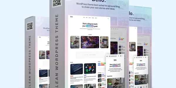 Bello – Personal Blog 1.1.2 GPL Theme