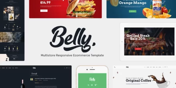 Belly Multipurpose Theme WooCommerce WordPress 1.1.0 GPL Theme