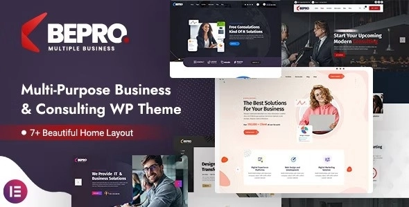 Bepro Multipurpose Business WordPress Theme 1.0 GPL Theme