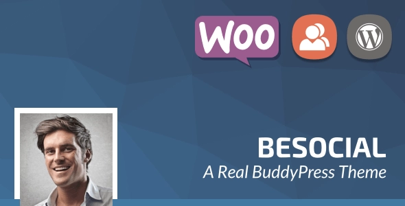 Besocial BuddyPress Social Network Community WordPress Theme 4.7 GPL Theme