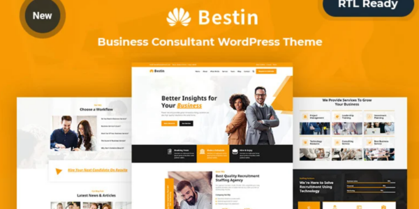 Bestin Responsive Business WordPress Theme 1.0.1 GPL Theme
