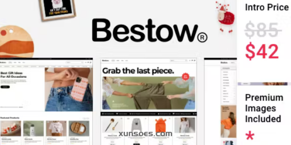 Bestow Gift Shop eCommerce Theme 1.0 GPL Theme