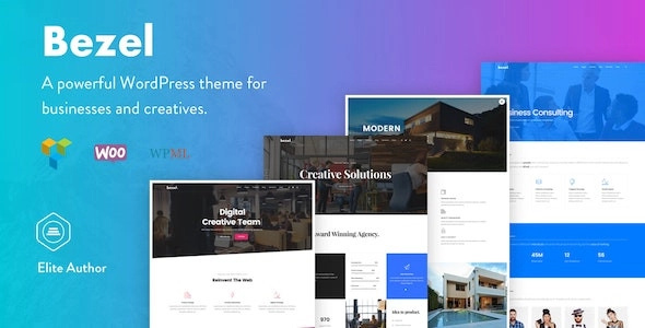 Bezel Creative Multi-Purpose WordPress Theme 1.1.9 GPL Theme