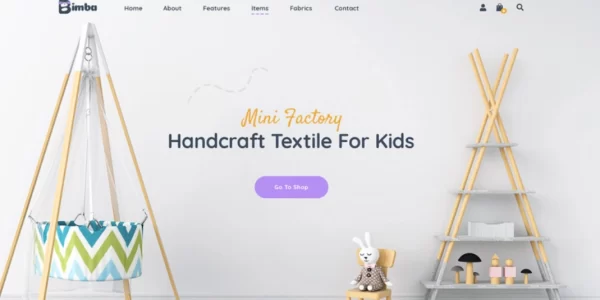 Bimba – Modern WooCommerce Theme for Your Craft Store 1.0.4 GPL Theme