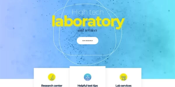 Biotex Medical Laboratory WordPress Theme 1.0.0 GPL Theme