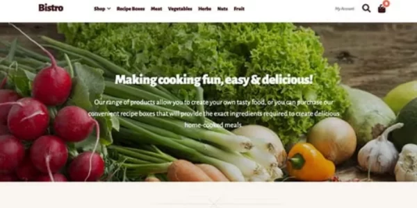 Bistro  Storefront Child Theme 1.10.14 GPL Theme