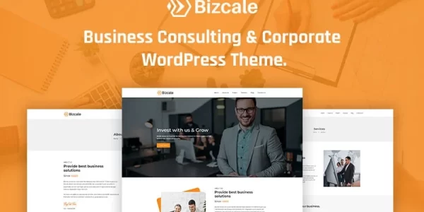 Bizcale – Business Consulting Corporate Elementor WordPress Theme 1.0.3 GPL Theme