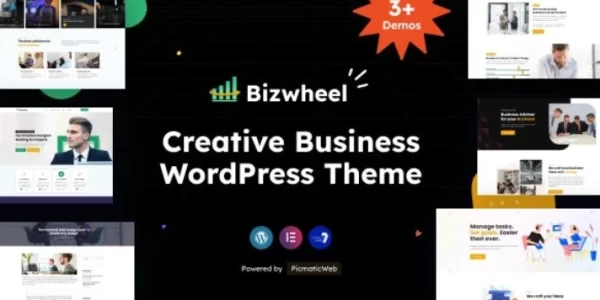 Bizwheel Creative Business WordPress Theme 1.0.0 GPL Theme