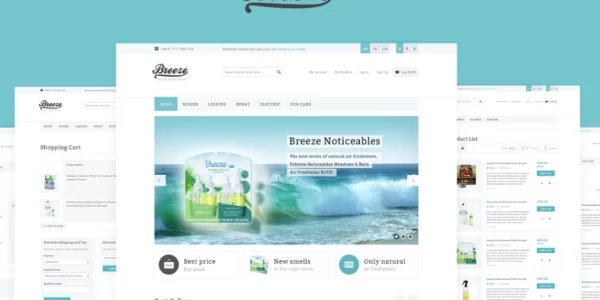 Breeze — Responsive WooCommerce Theme 1.0.1 GPL Theme
