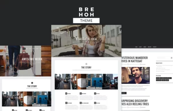 Brehoh WordPress Theme 1.2 GPL Theme