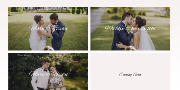 Brian Wedding WordPress Theme 1.0 GPL Theme