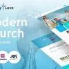 BrotherlyLove Modern Church WordPress Theme 1.0.1 GPL Theme