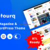 Btourq WordPress News Magazine Theme 1.0.4 GPL Theme