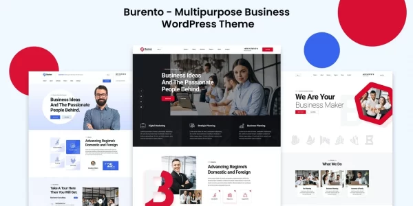 Burento Multipurpose Business WordPress Theme 1.0.0 GPL Theme